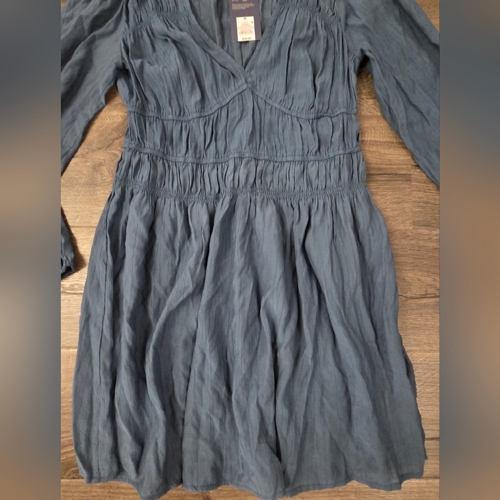 Smocked Ruffle Mini A-Line Dress by Universal Thread size M NWT - Picture 5 of 5